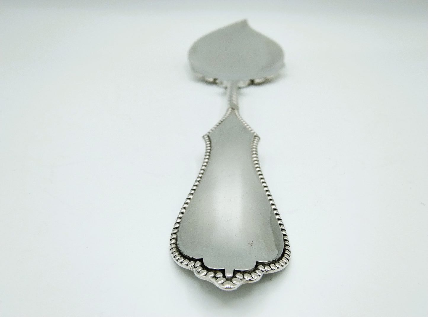 Zilveren pasteischep, R.W. Kijlstra, Leeuwarden, 1900