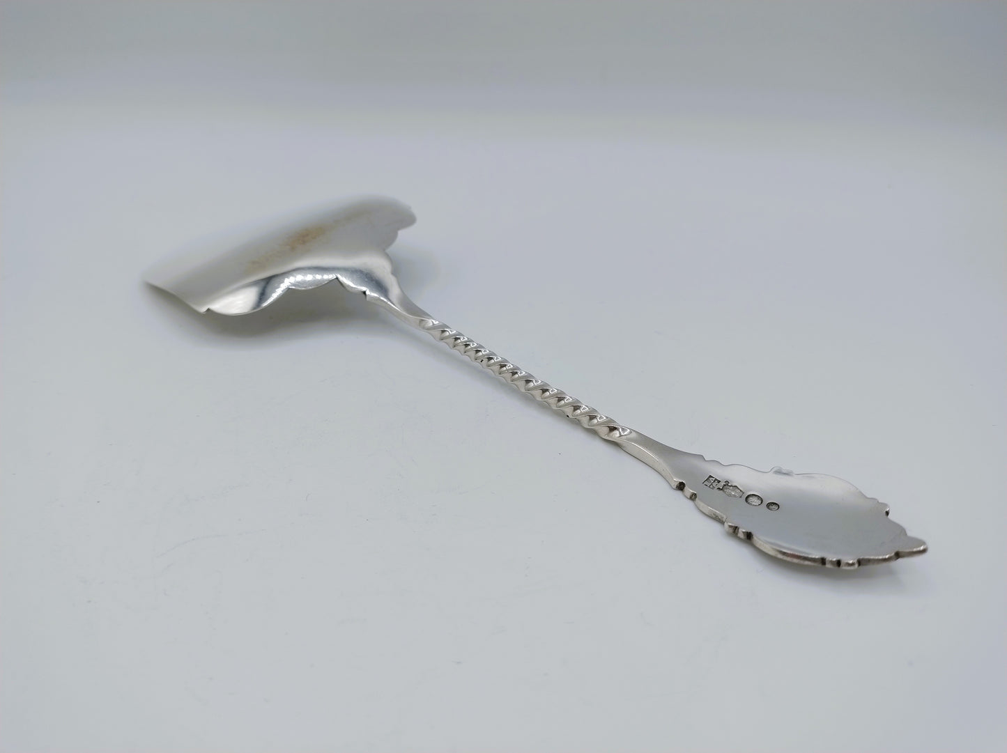 Zilveren pasteischep, J.M. van Kempen en Zn, Voorschoten, 1889