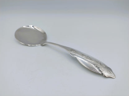 Zilveren pasteischep, J.M. van Kempen en Zn, Voorschoten, 1880