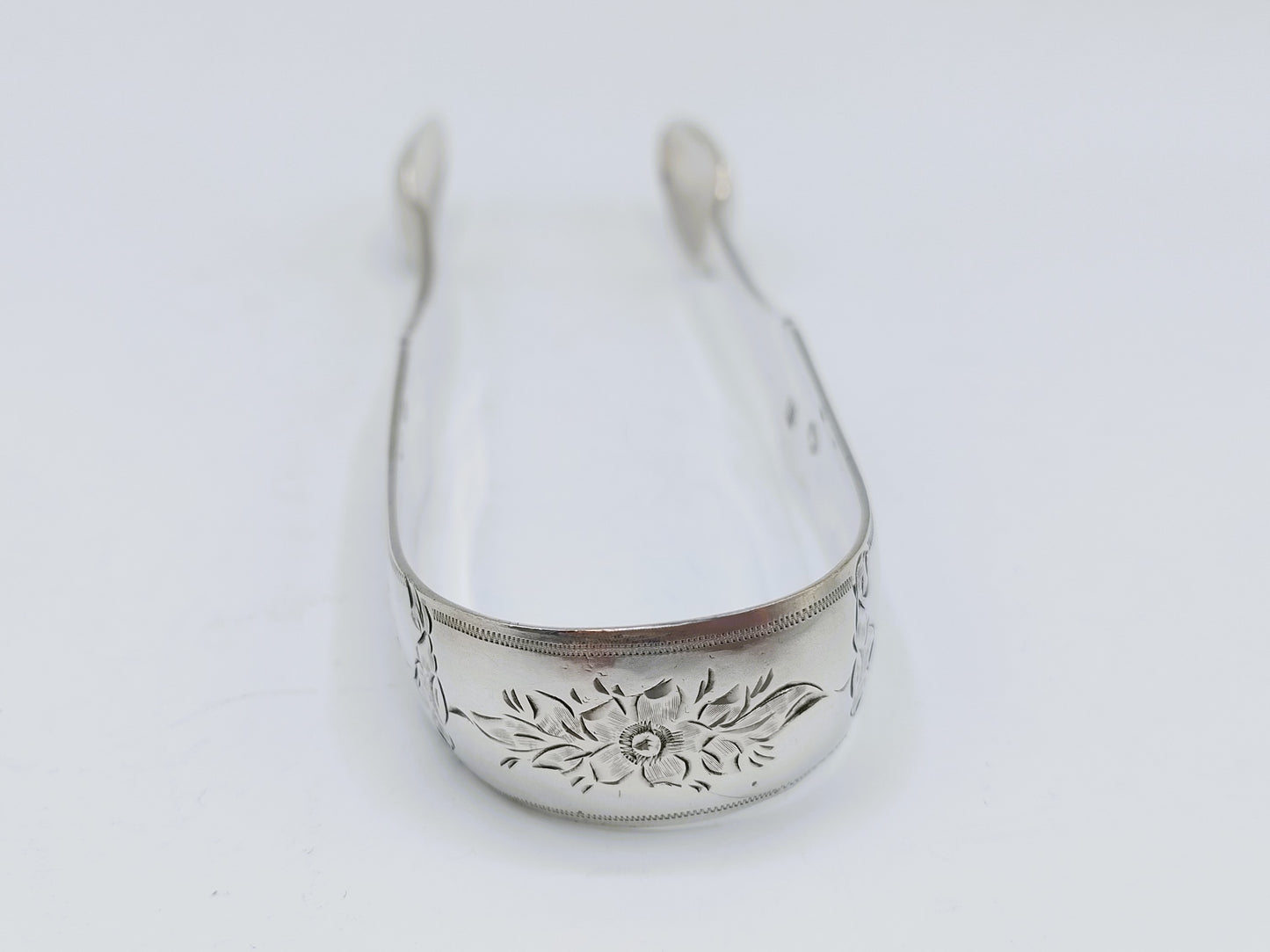Silberne Zuckerzange, J.H. Tarner, Amsterdam, 1861