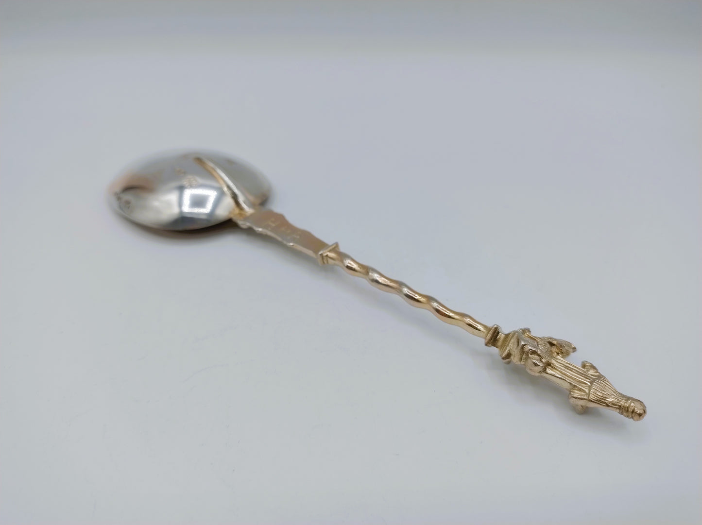 Zilveren apostellepel, R. Scheltens, Groningen, 1890