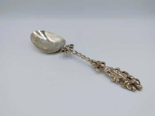 Zilveren gelegenheidslepel, W. Edeling, Schoonhoven, 1902