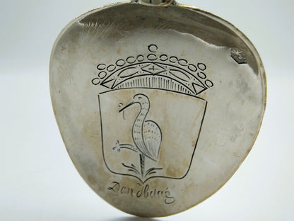 Zilveren gelegenheidslepel, W. Edeling, Schoonhoven, 1902