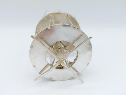 Zilveren miniatuur draaimolen, J. van Dijk, Hoorn, 1909