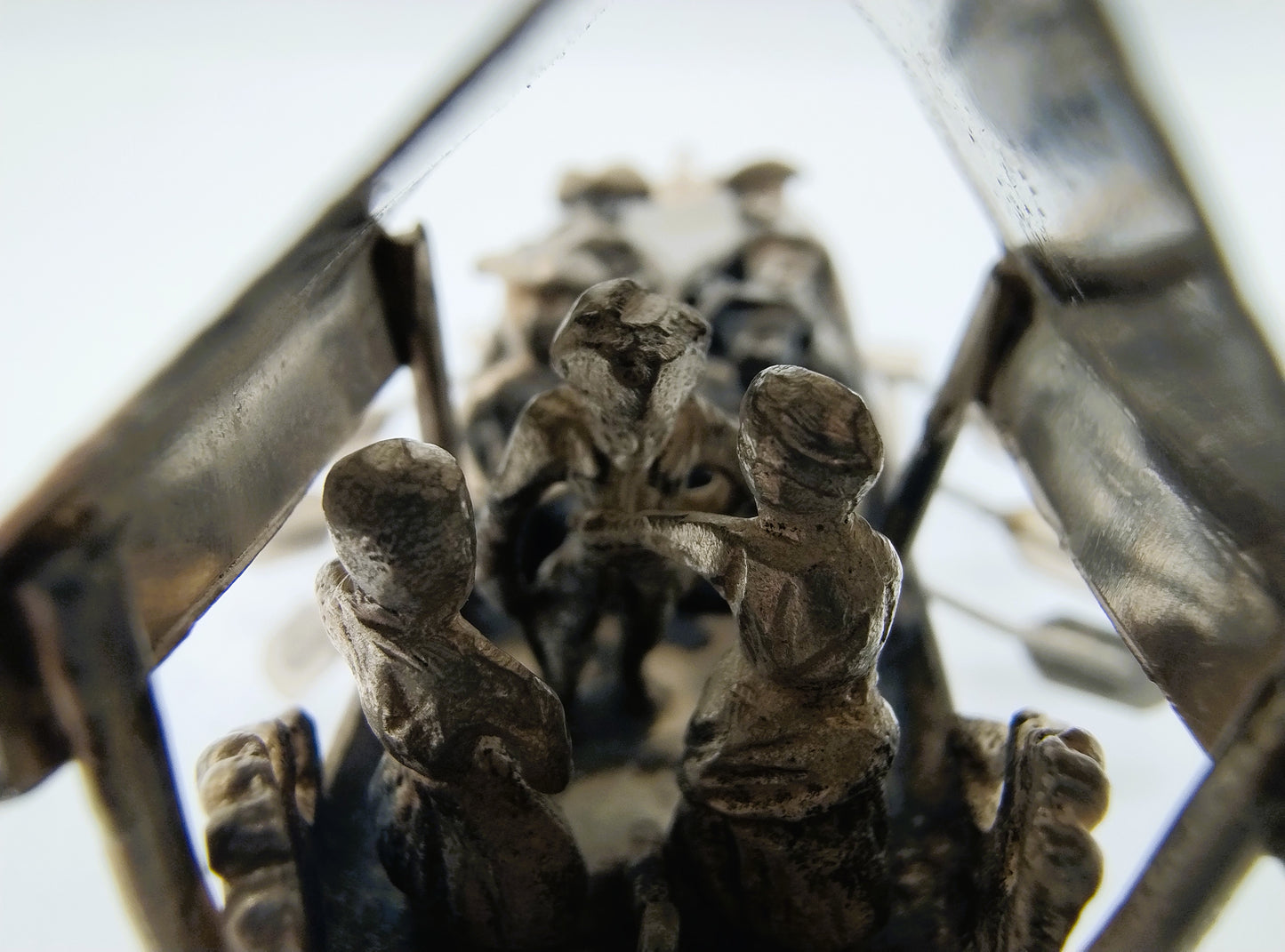Zilveren miniatuur roeiboot, Gebr. van Straten, Hoorn, ca. 1890