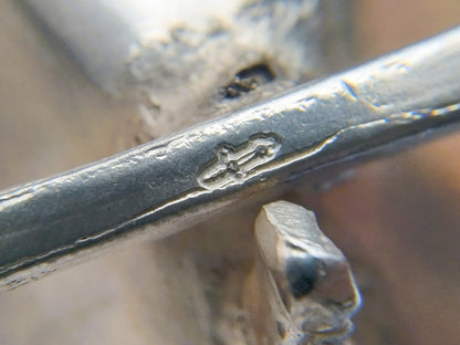 Zilveren miniatuur roeiboot, Gebr. van Straten, Hoorn, ca. 1890