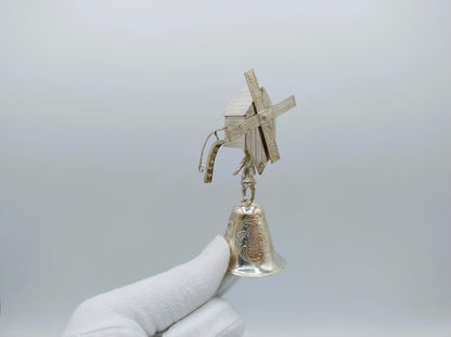 Zilveren miniatuur molenbeker, Alkmaar, 1911