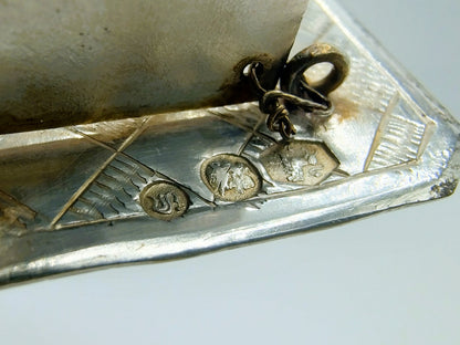 Zilveren miniatuur 'Vrouwtje van Stavoren', H. Preyer, Hoorn, 1902