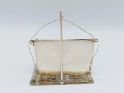 Zilveren miniatuur 'Vrouwtje van Stavoren', J. van Straten & Co, Hoorn, 1900
