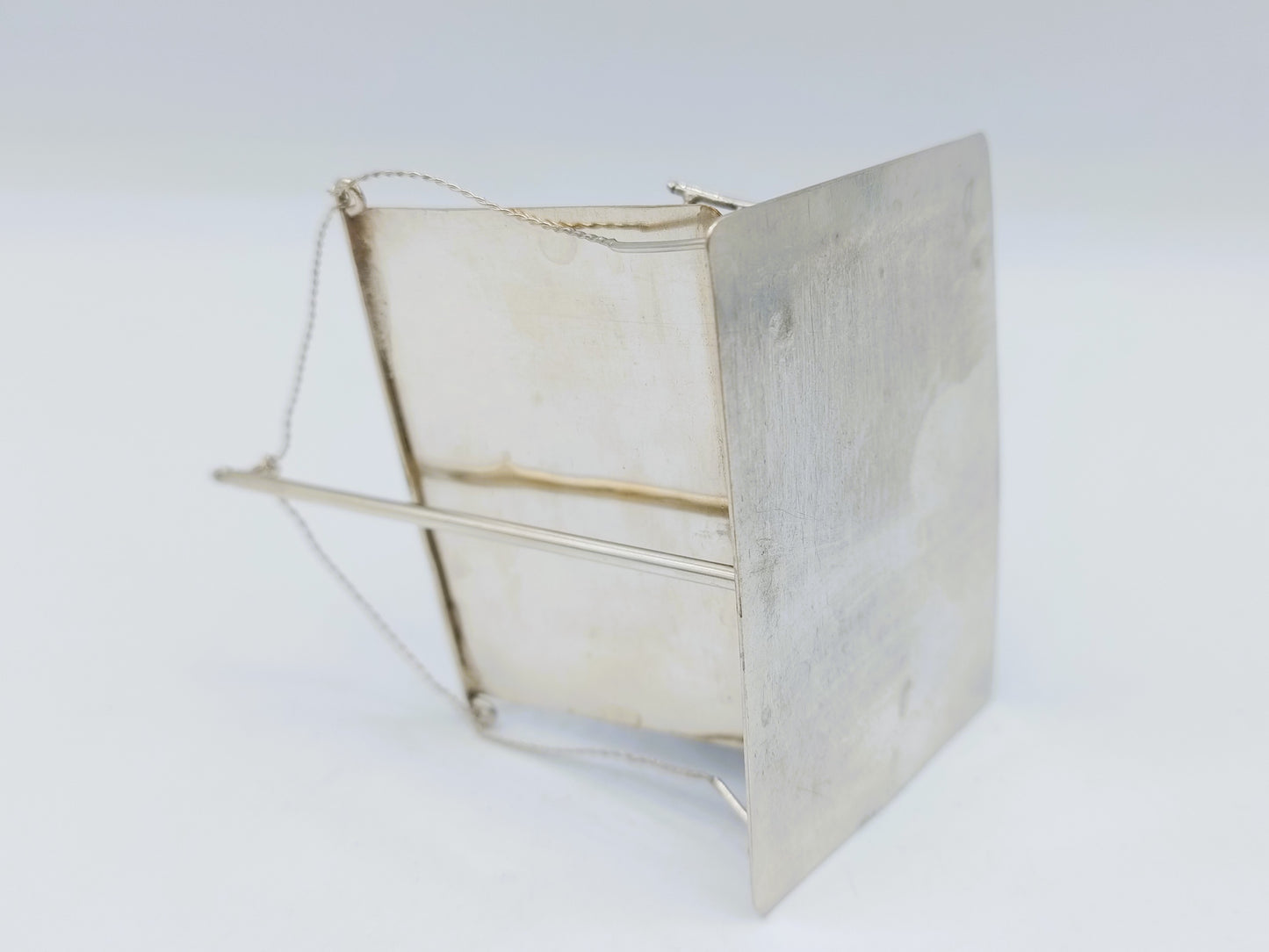 Zilveren miniatuur 'Vrouwtje van Stavoren', J. van Straten & Co, Hoorn, 1900
