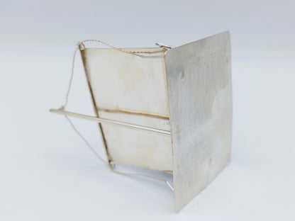 Zilveren miniatuur 'Vrouwtje van Stavoren', J. van Straten & Co, Hoorn, 1900