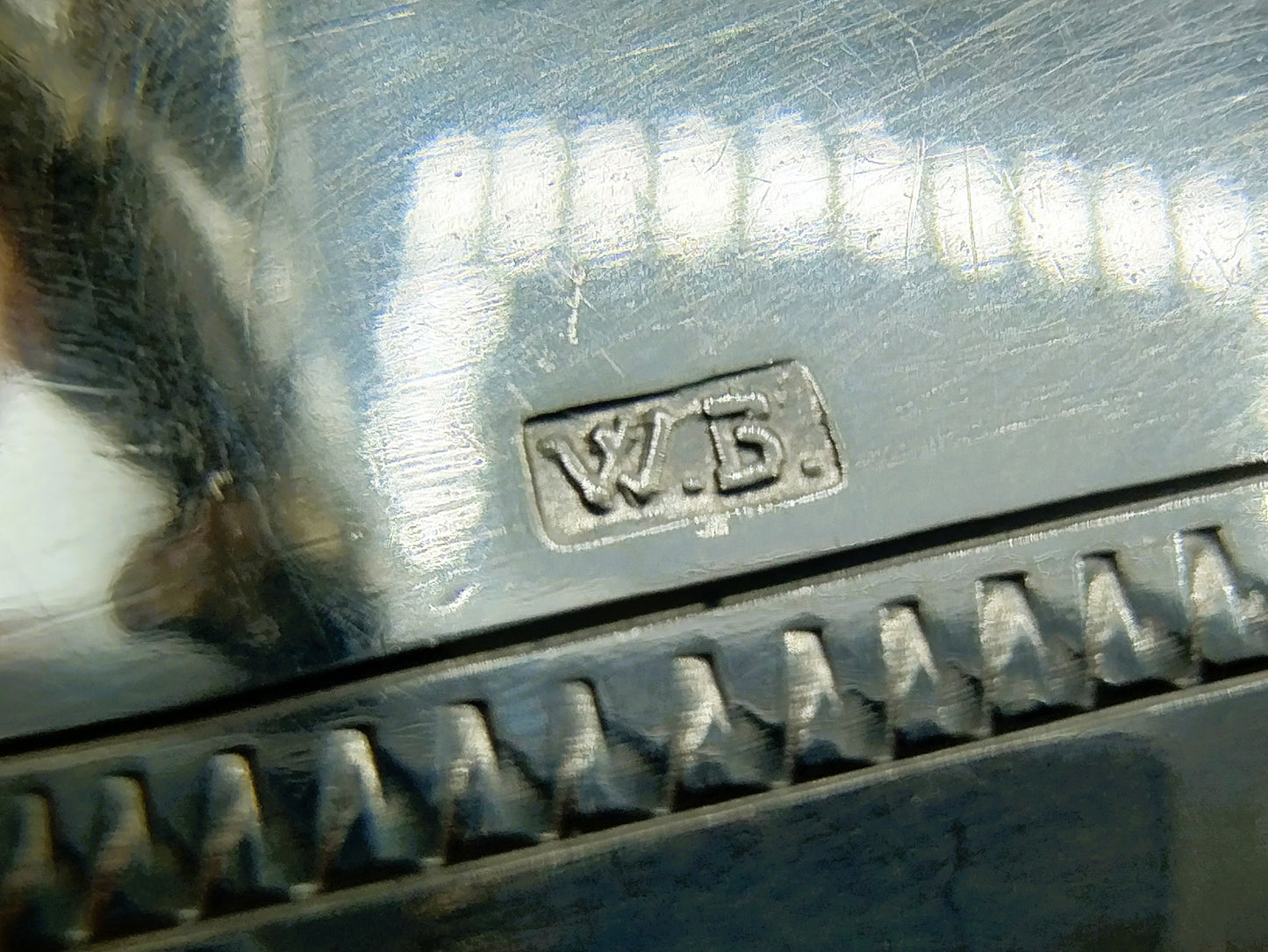 Zilveren miniatuur, kegelbaan, W. Brehm, Schoonhoven, ca. 1925