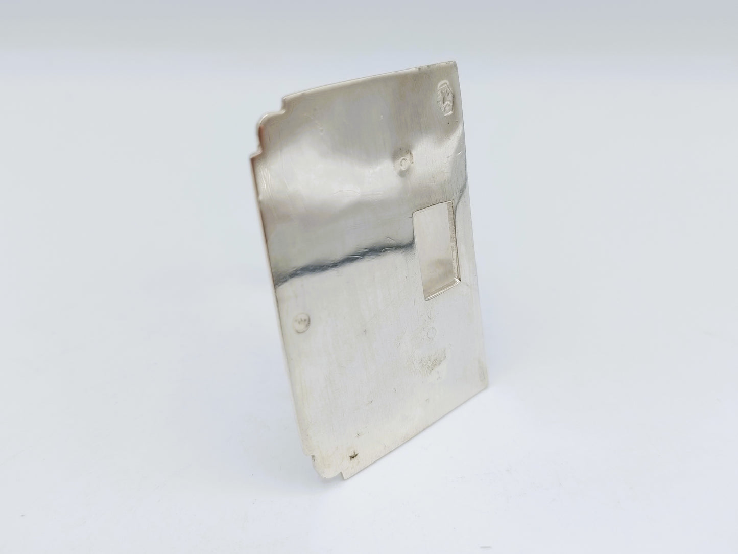Zilveren miniatuur haardplaat, Wed. van Halteren, Schoonhoven, 1884