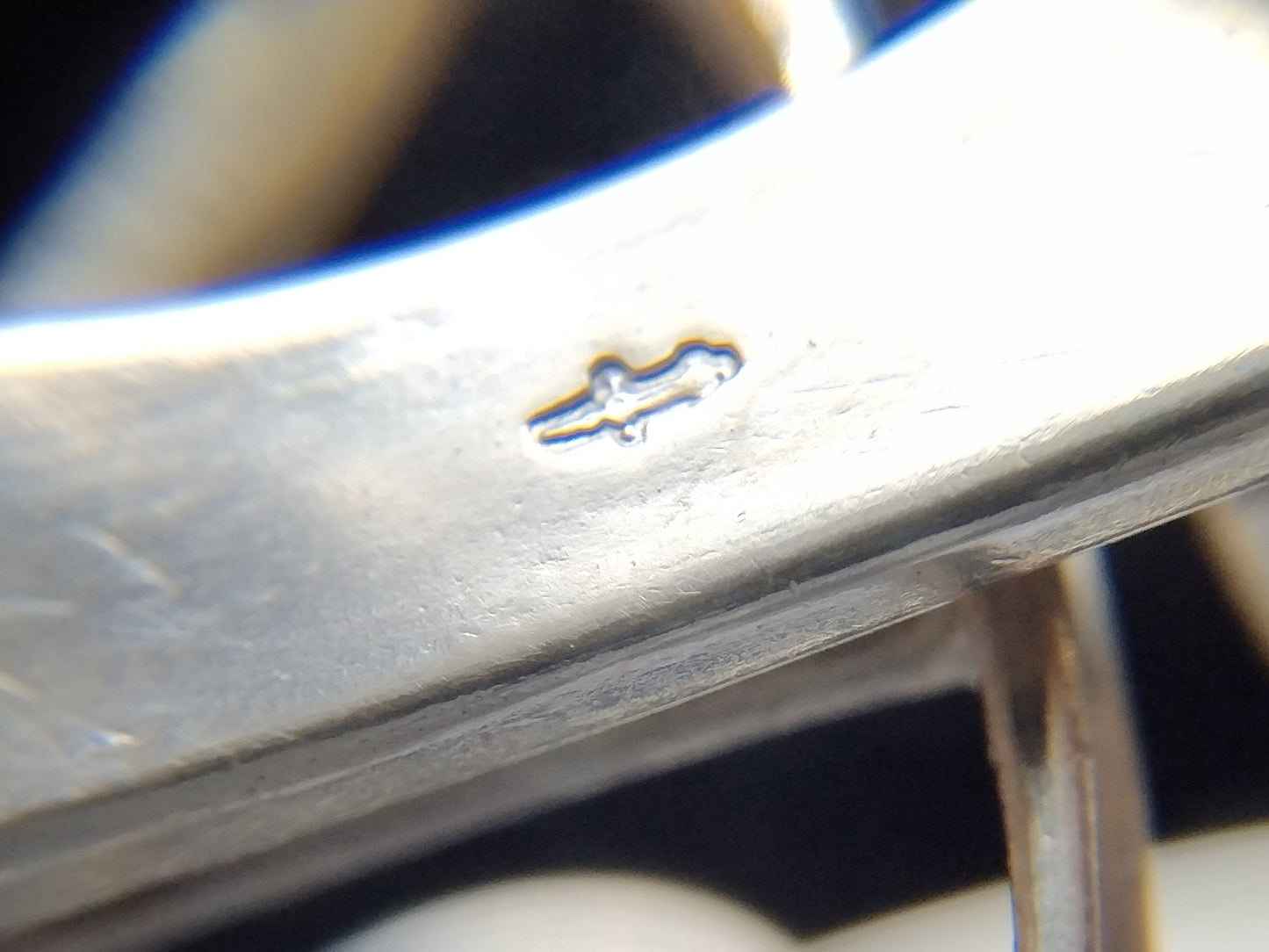 Zilveren miniatuur spinnewiel, 19e eeuws