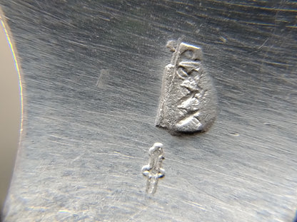 Zilveren miniatuur spinnewiel, 19e eeuws