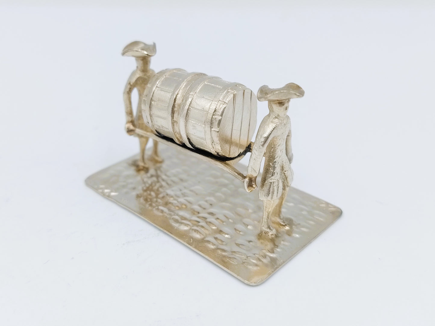 Zilveren miniatuur ton dragers, Dublin, 1829