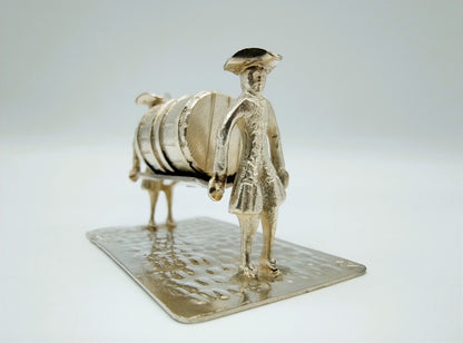 Zilveren miniatuur ton dragers, Dublin, 1829