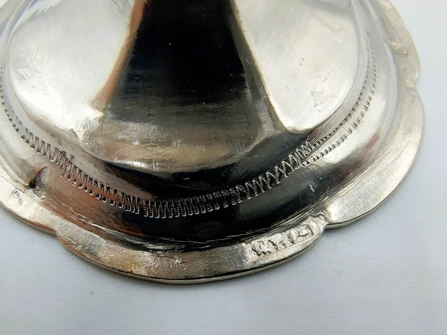 Zilveren miniatuur beker, Wed. W. de Pleyt, Schoonhoven,  ca. 1880