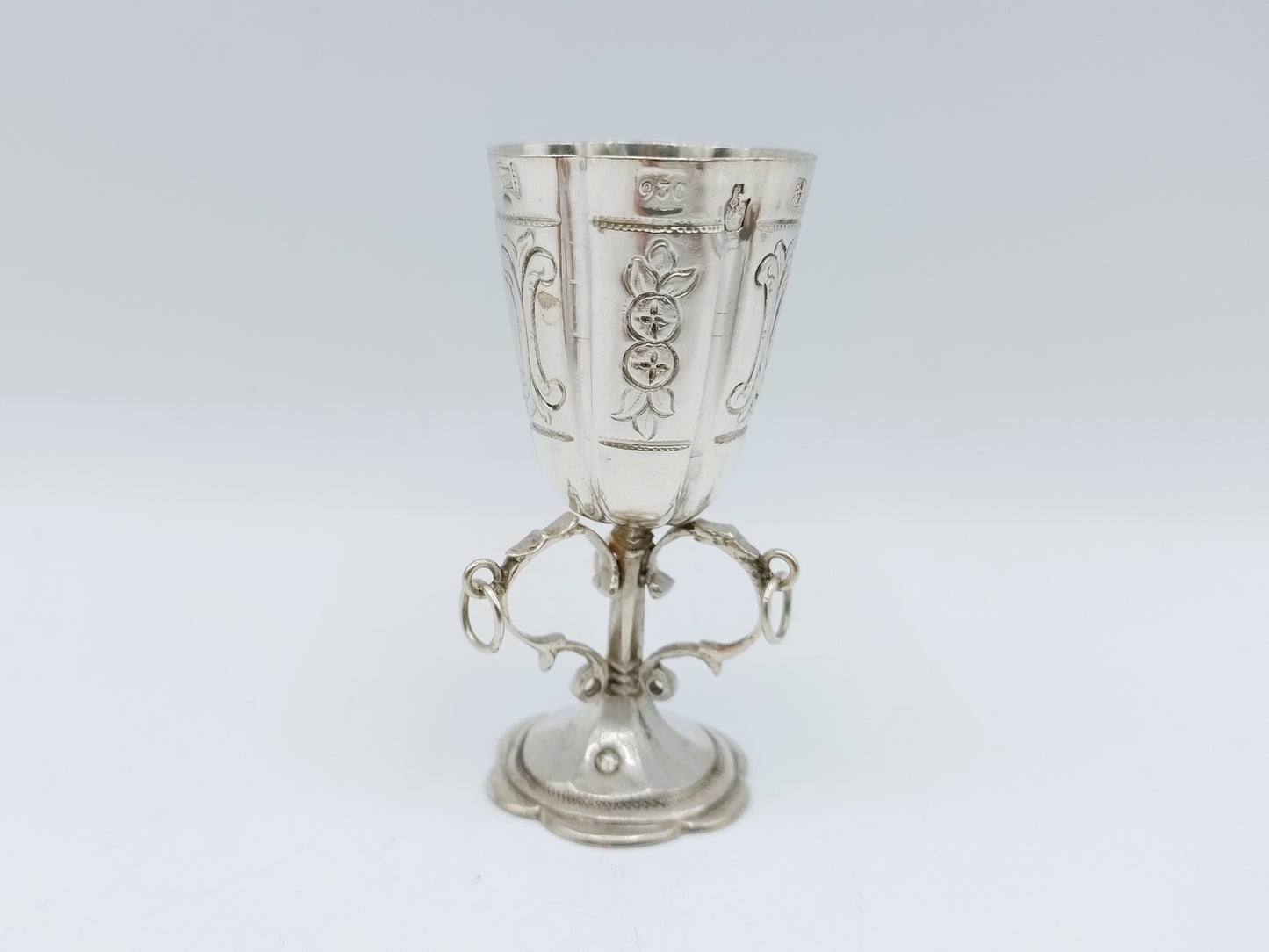 Zilveren miniatuur beker, Schoonhoven, 1891
