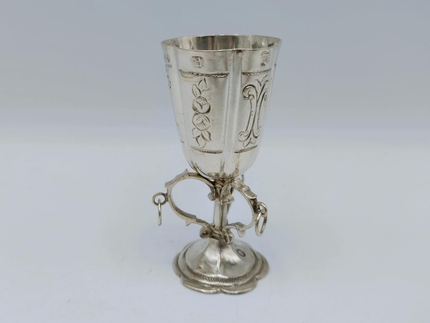 Zilveren miniatuur beker, Schoonhoven, 1891