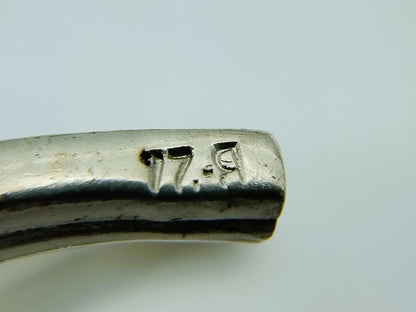 Zilveren miniatuur kapstok, 20e eeuws