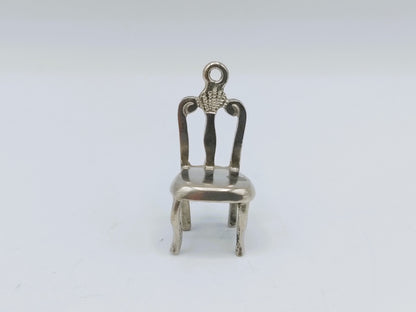 Zilveren miniatuur kinderstoel, 20e eeuws