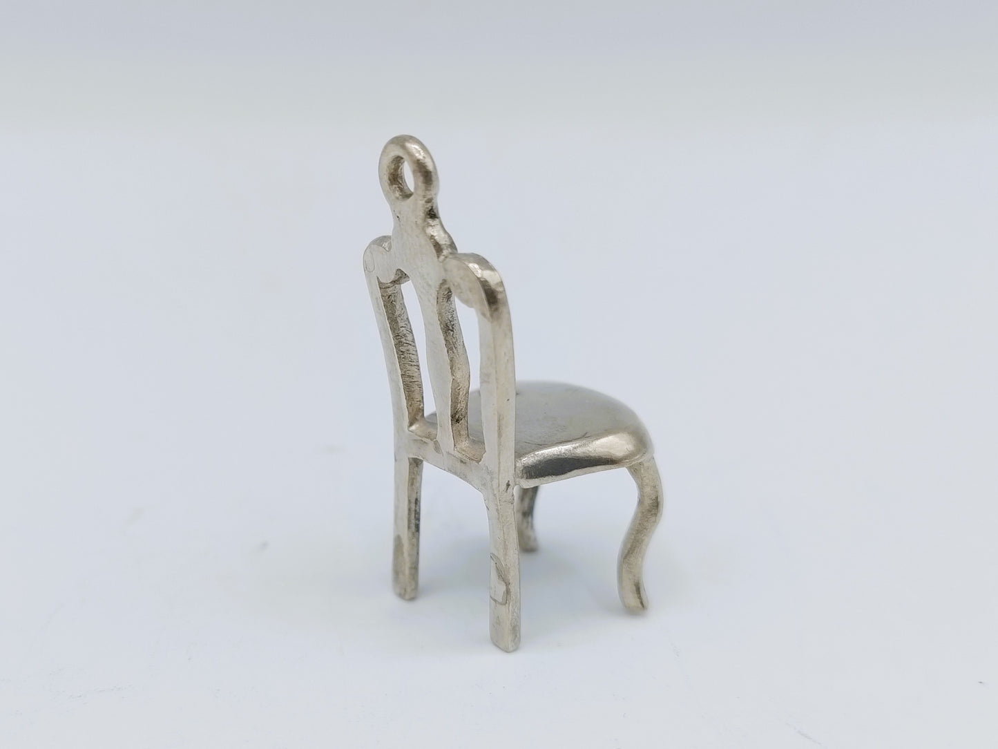 Zilveren miniatuur kinderstoel, 20e eeuws