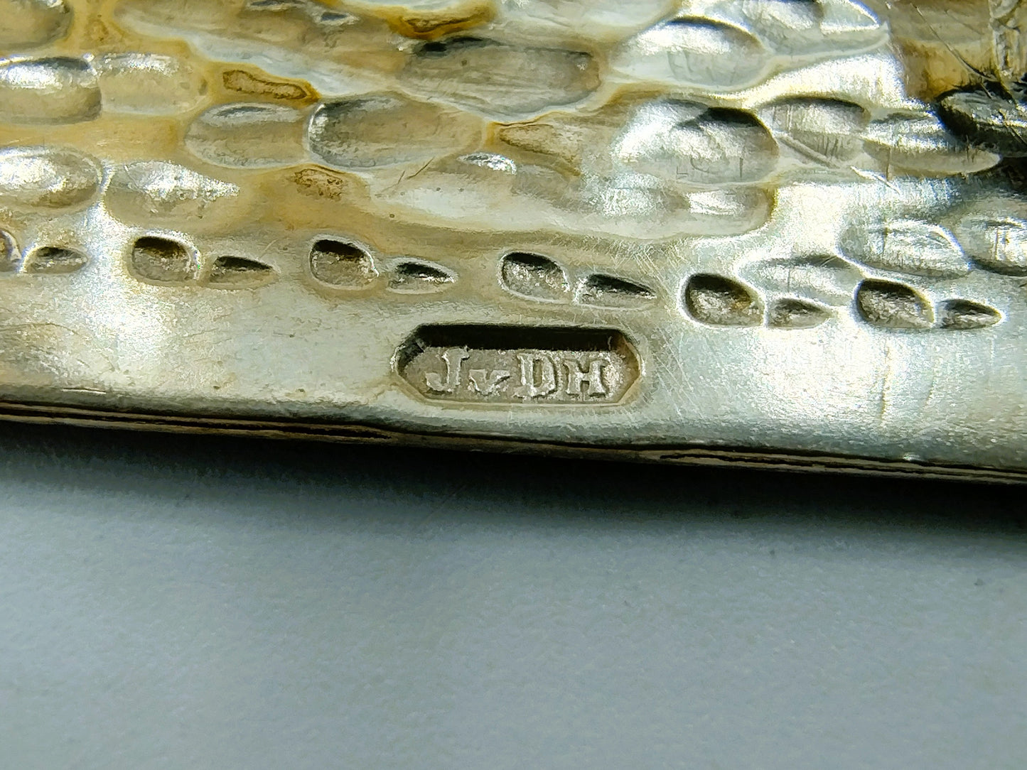 Zilveren miniatuur ophaalbrug, J. van Dijk, Hoorn, ca. 1910