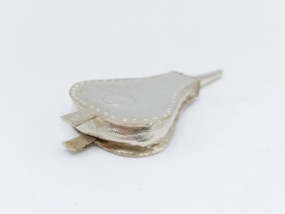 Zilveren miniatuur blaasbalg, J. van Straten, Hoorn, ca. 1850