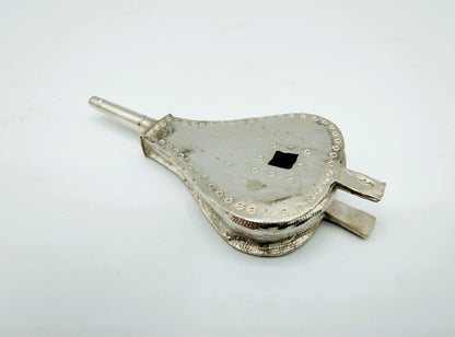 Zilveren miniatuur blaasbalg, J. van Straten, Hoorn, ca. 1850