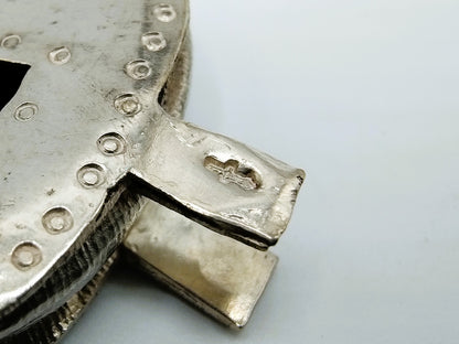 Zilveren miniatuur blaasbalg, J. van Straten, Hoorn, ca. 1850