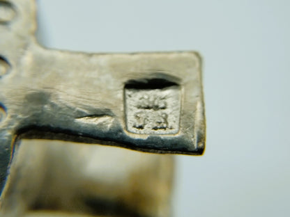 Zilveren miniatuur blaasbalg, J. van Straten, Hoorn, ca. 1850
