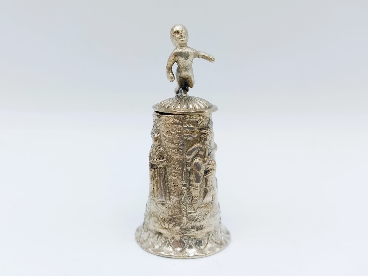 Zilveren miniatuur bierpul,  Hanau, ca. 1890