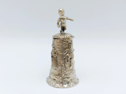 Zilveren miniatuur bierpul,  Hanau, ca. 1890