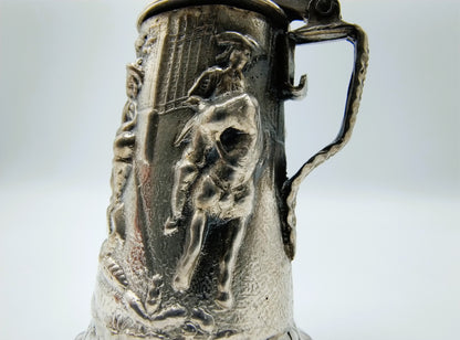 Zilveren miniatuur bierpul,  Hanau, ca. 1890