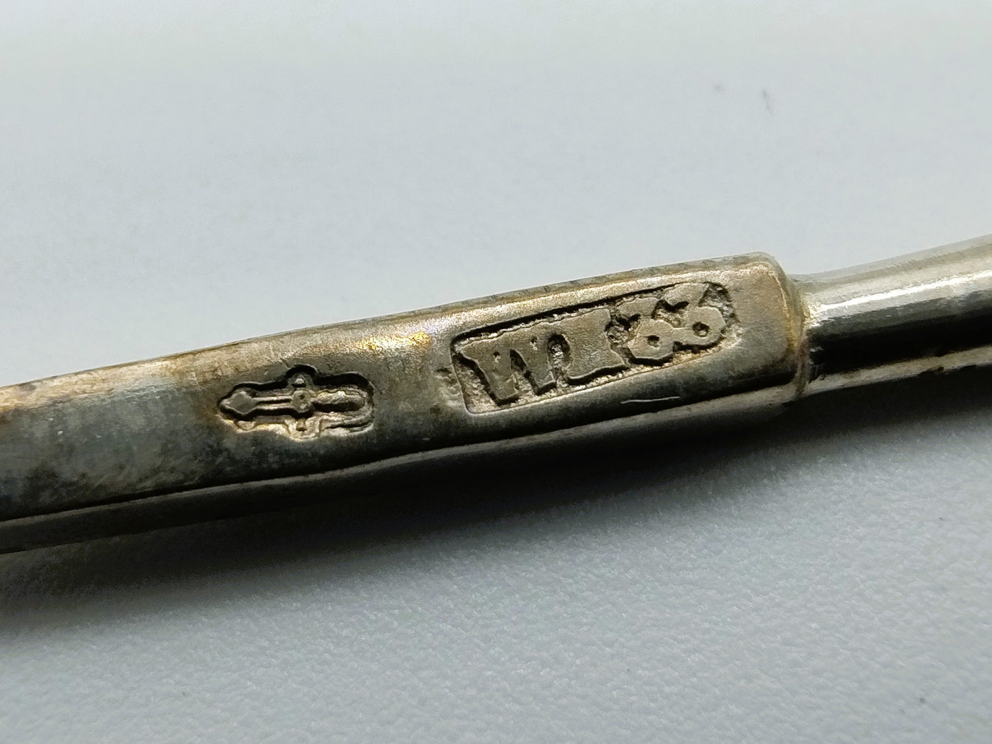 Zilveren miniatuur haardstel, Wed. van Halteren, Schoonhoven, ca. 1880