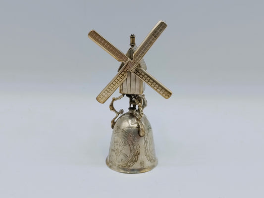 Miniatur-Mühlenbecher aus Silber, 19. Jahrhundert