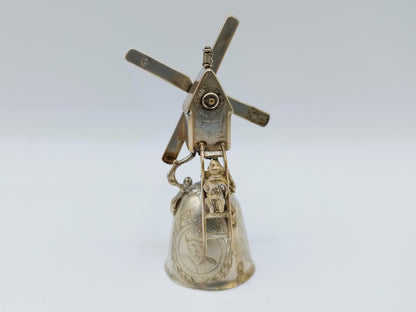 Zilveren miniatuur molenbeker, 19e eeuws