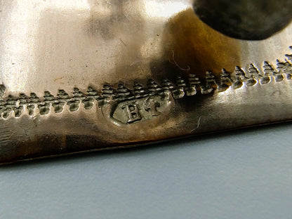Zilveren miniatuur met melkdrager, G. Berg, Sittard, ca. 1860