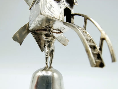 Silver miniature mill cup, Schoonhoven, 1895