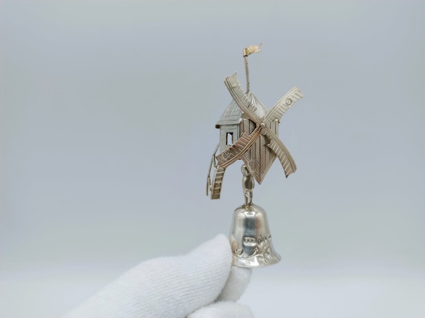 Silver miniature mill cup, Schoonhoven, 1895