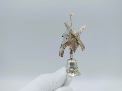 Silver miniature mill cup, Schoonhoven, 1895