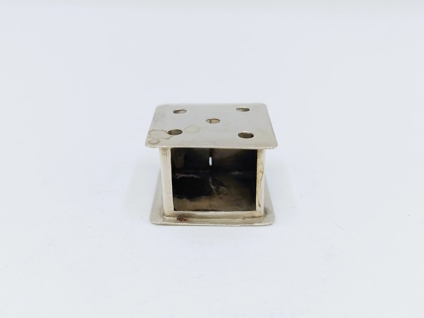 Zilveren miniatuur stoof, C.J. Pilo, Amsterdam, ca. 1935