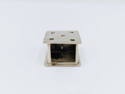Zilveren miniatuur stoof, C.J. Pilo, Amsterdam, ca. 1935