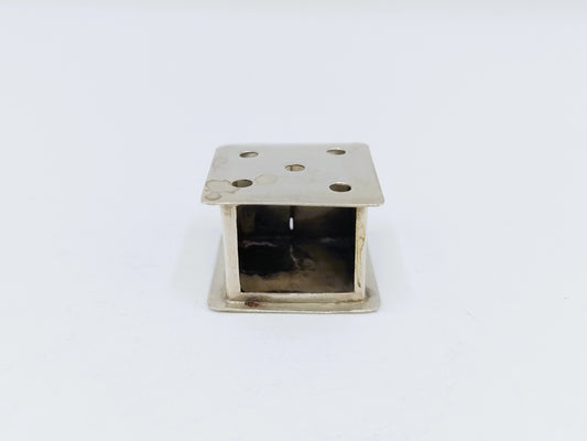 Zilveren miniatuur stoof, C.J. Pilo, Amsterdam, ca. 1935