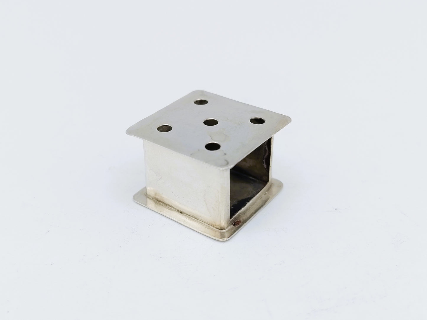 Zilveren miniatuur stoof, C.J. Pilo, Amsterdam, ca. 1935