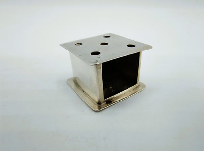Zilveren miniatuur stoof, C.J. Pilo, Amsterdam, ca. 1935