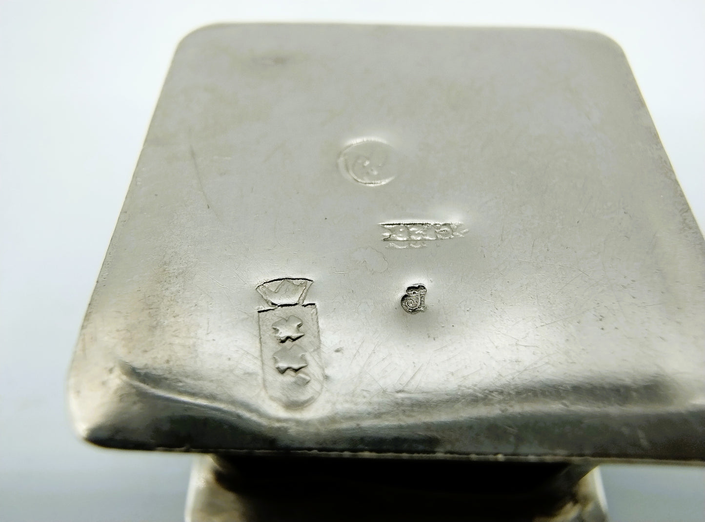 Zilveren miniatuur stoof, C.J. Pilo, Amsterdam, ca. 1935