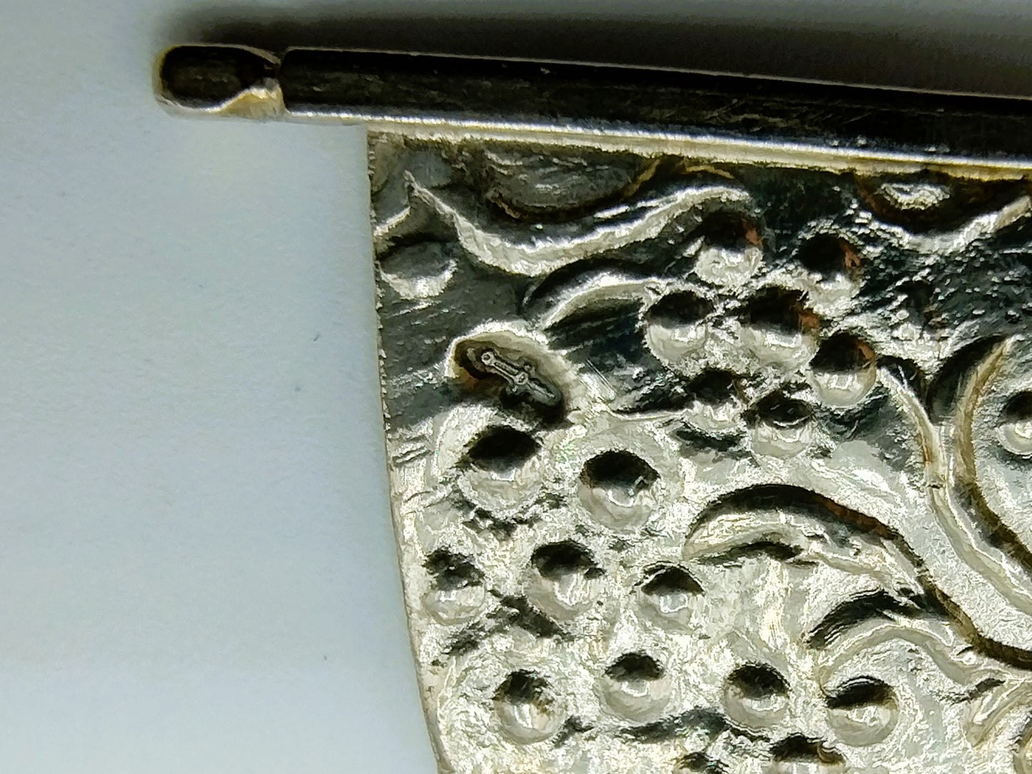 Zilveren miniatuur stoel, G. Rietzebos, ca. 1910