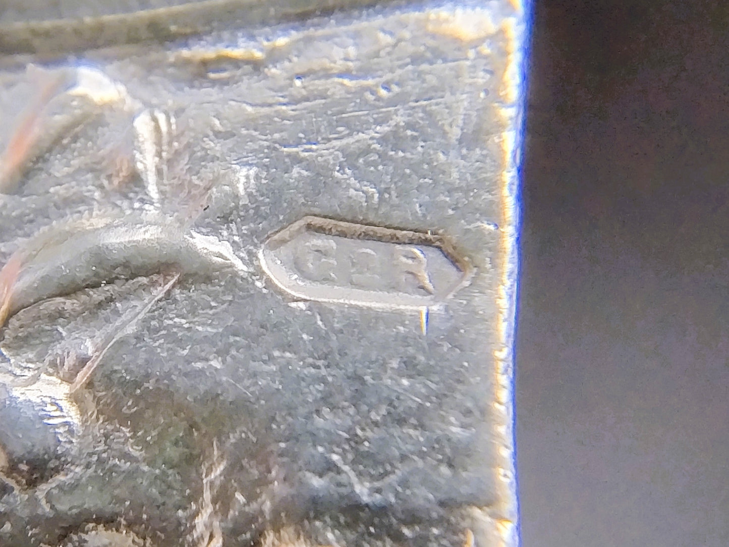 Zilveren miniatuur stoel, G. Rietzebos, ca. 1910